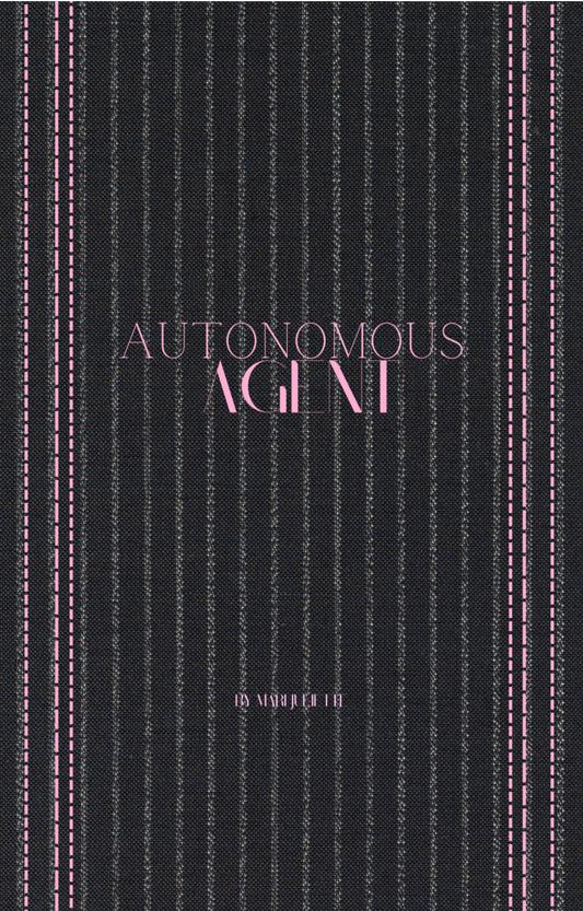 Autonomous Agent by Mari Juliette | Black Pin Stripes